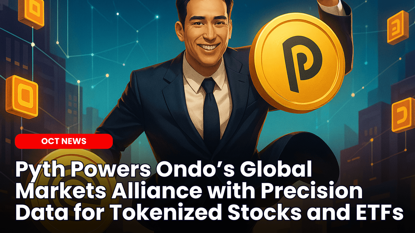 Pyth Powers Ondo’s Global Markets Alliance with Precision Data for Tokenized Stocks and ETFs image