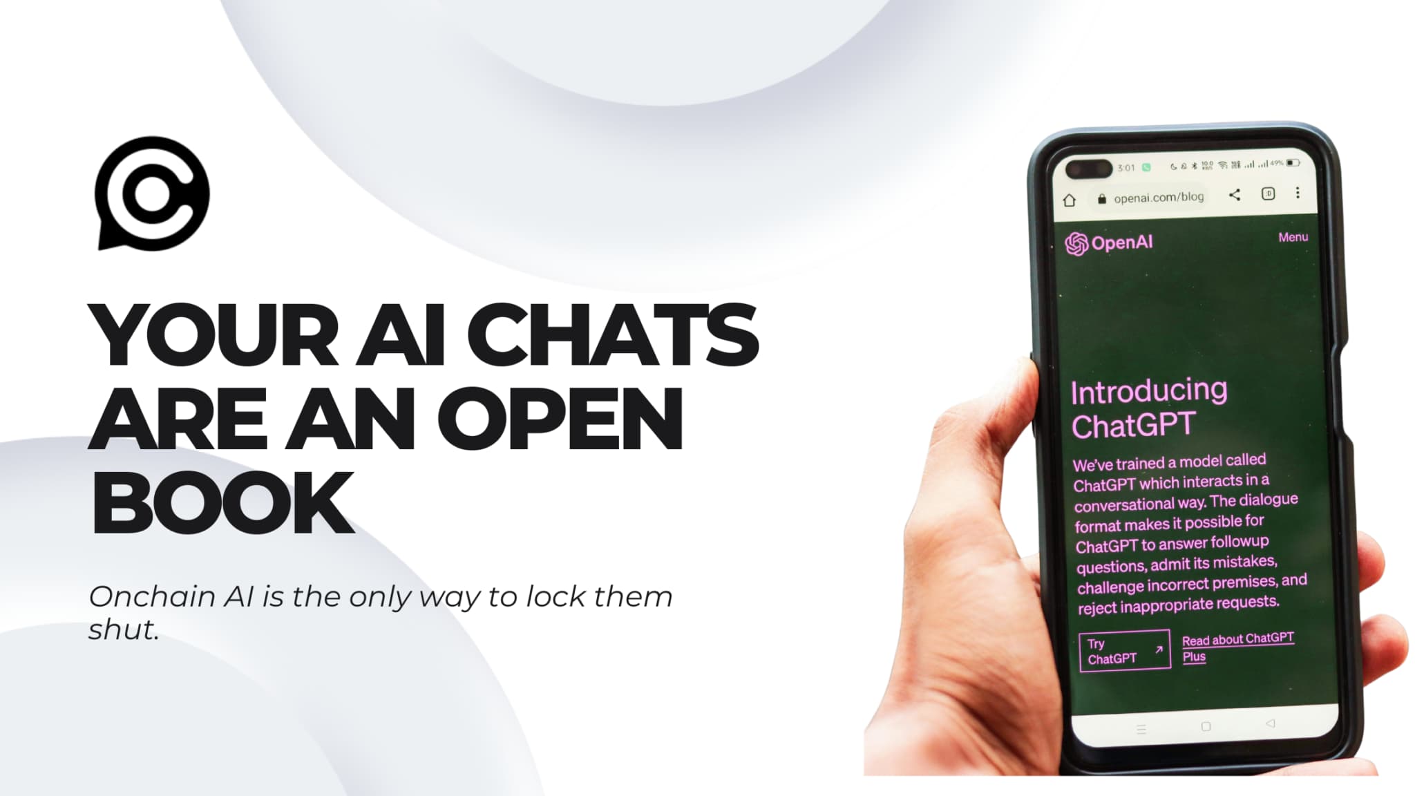 How Safe Are Your Conversations With ChatGPT and Can Onchain AI Fix It? image