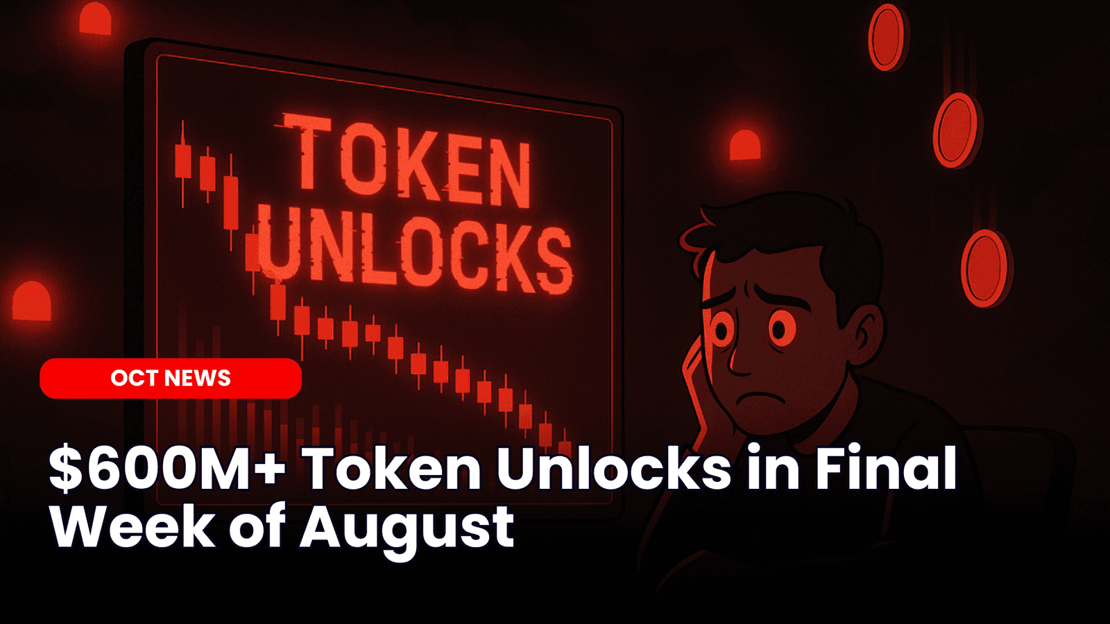 $600M+ Token Unlocks in Final Week of August image