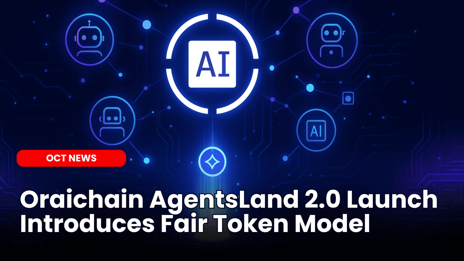 Oraichain Launch AgentsLand 2.0 For Fair Token Model image
