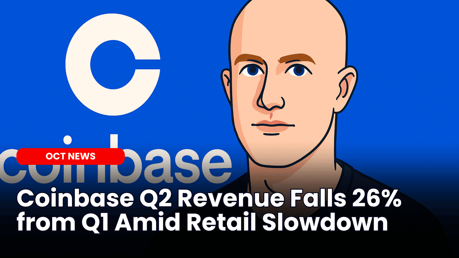 Coinbase Q2 Revenue Falls 26% from Q1 Amid Retail Slowdown image