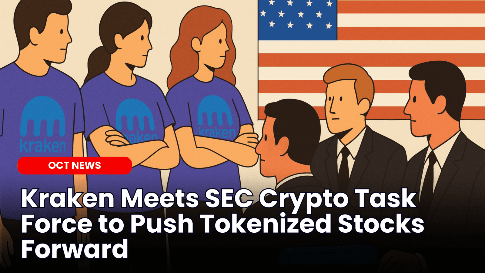Kraken Meets SEC Crypto Task Force to Push Tokenized Stocks image