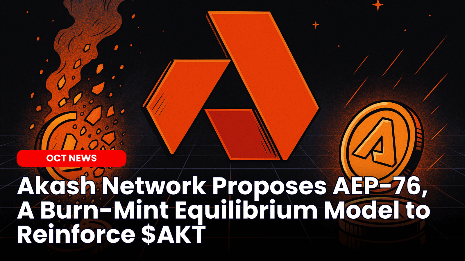 Akash Network Proposes AEP-76, A Burn-Mint Equilibrium Model to Reinforce $AKT image