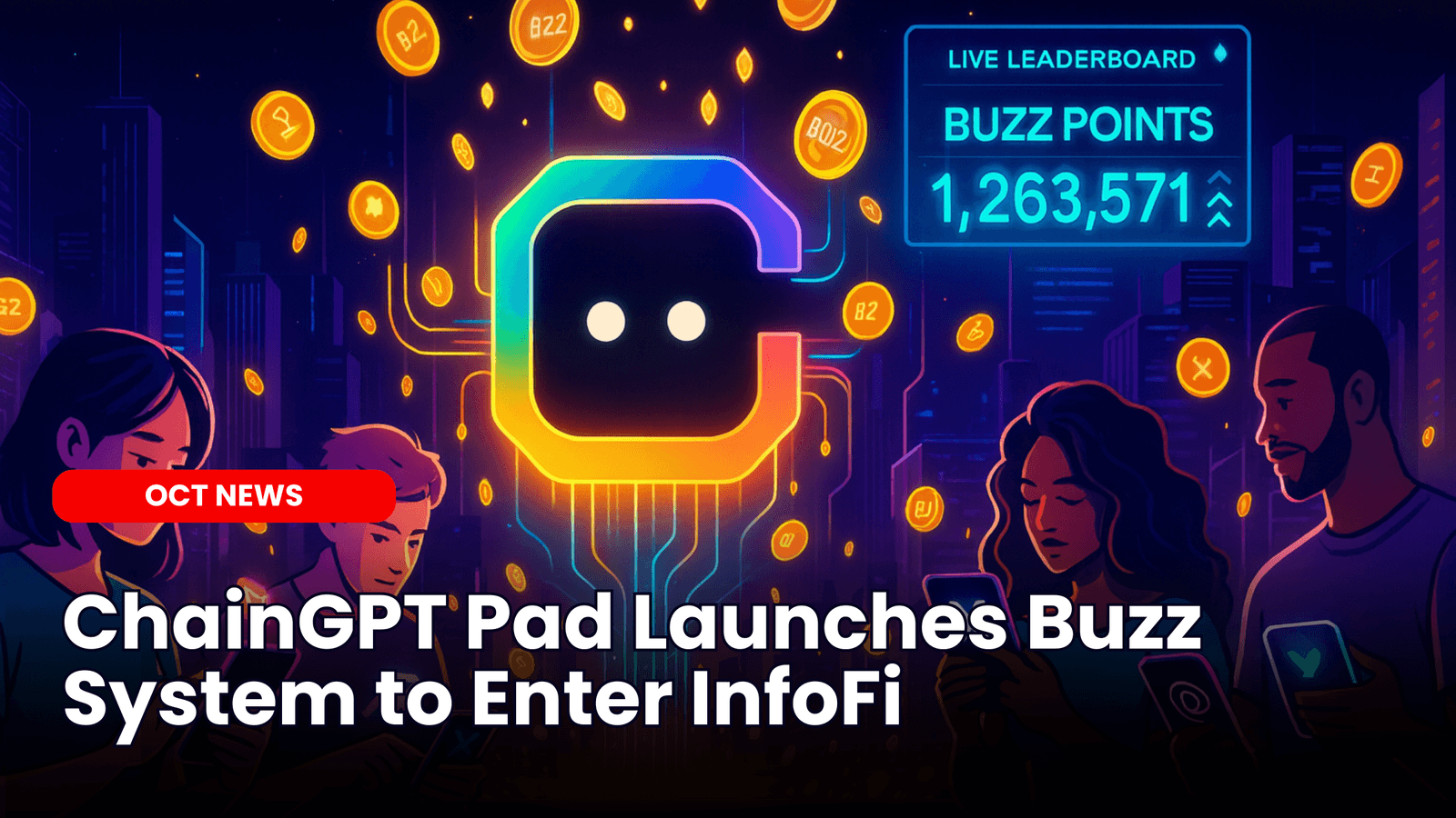 ChainGPT Pad Launches Buzz System to Enter InfoFi image