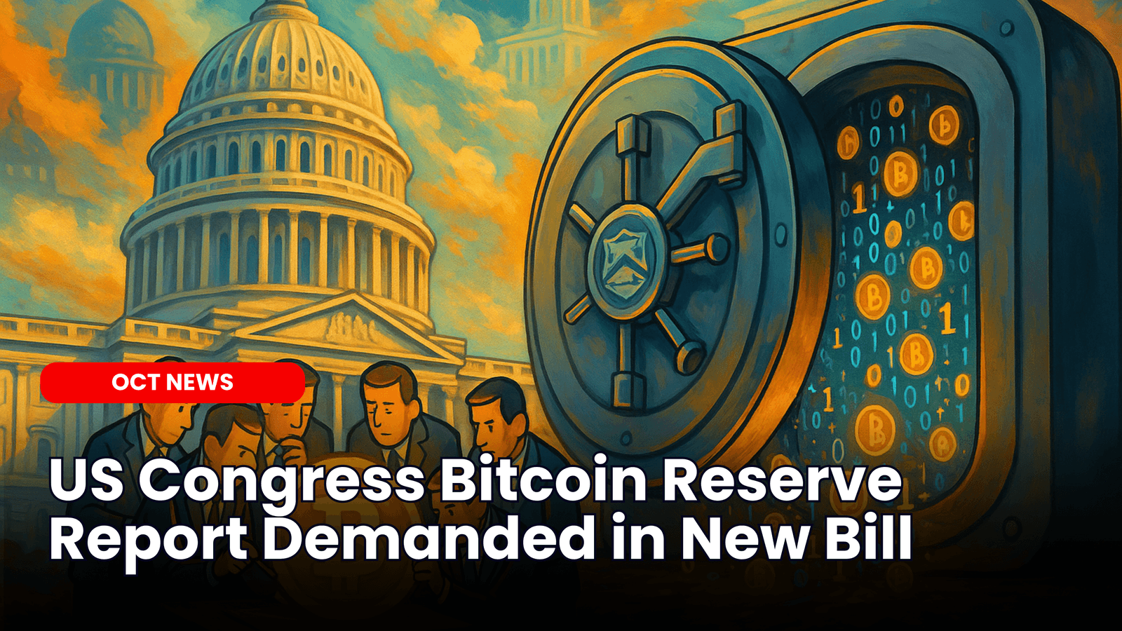 US Congress Bitcoin Reserve Report Demanded in New Bill image