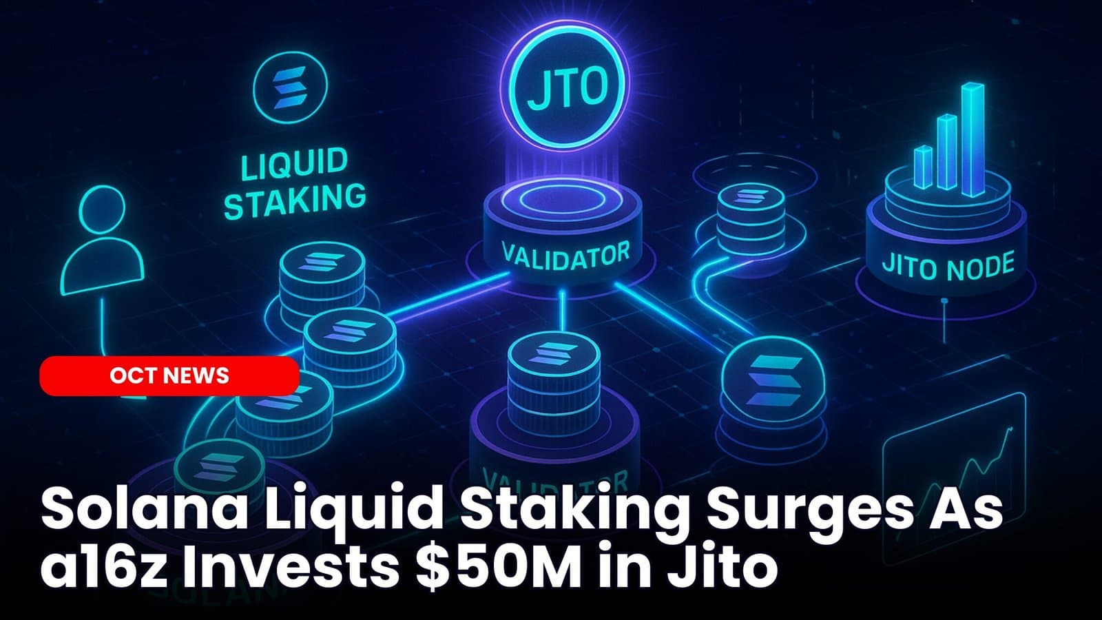 Solana Liquid Staking Surges As a16z Invests $50M in Jito