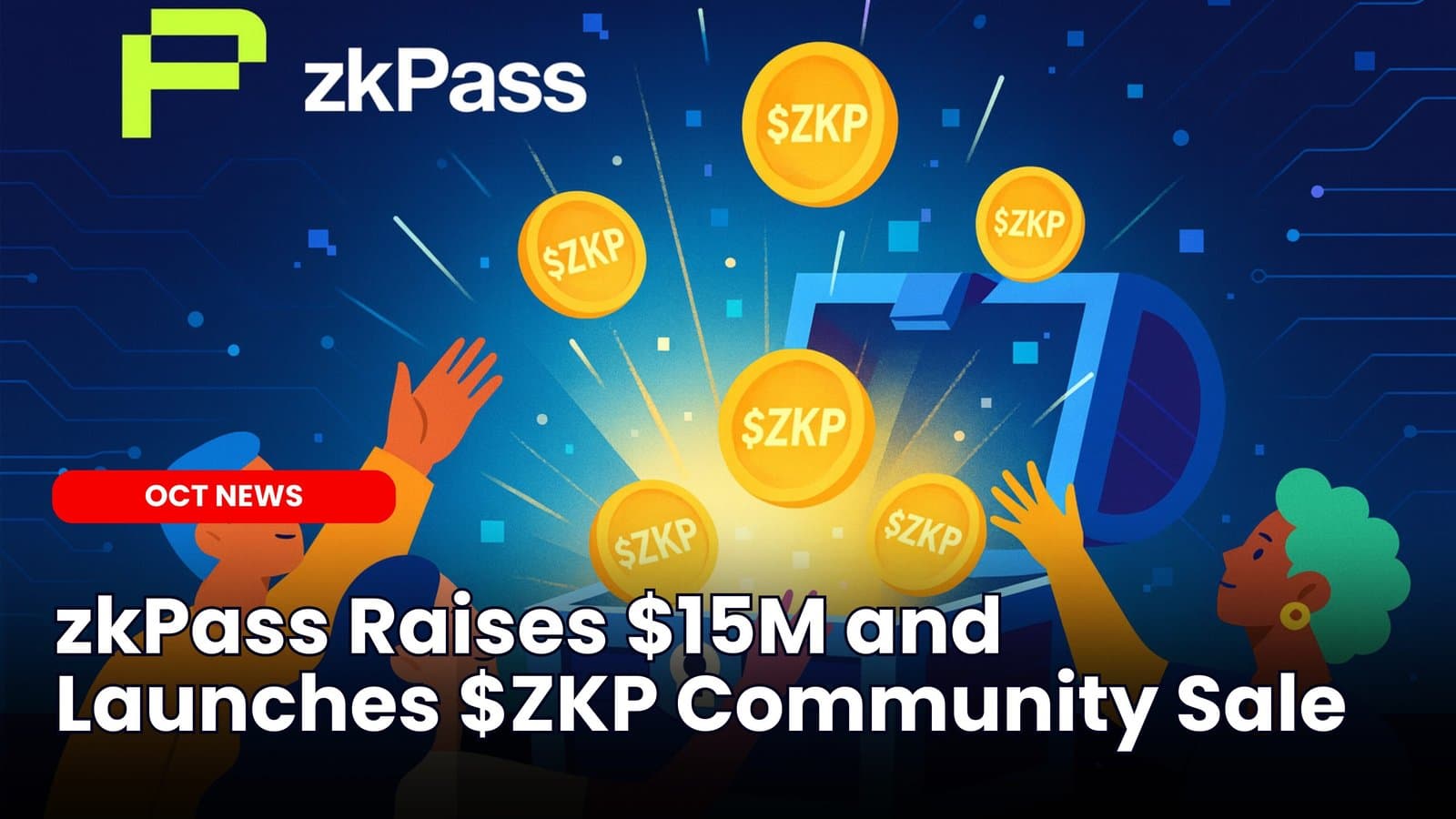 zkPass Raises $15M and Launches $ZKP Community Sale