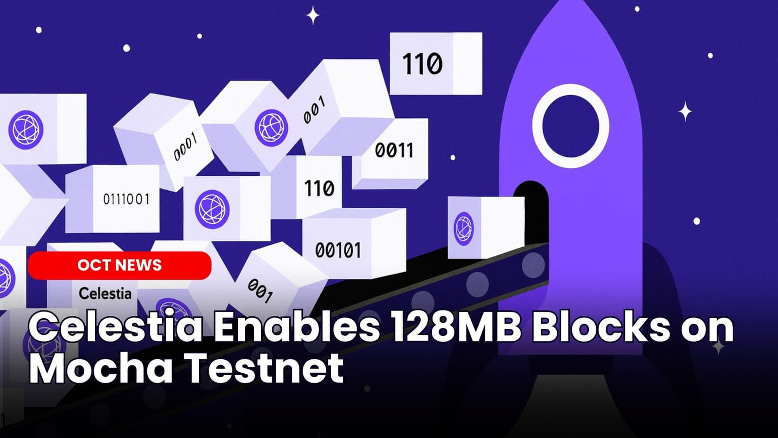 Celestia Enables 128MB Blocks on Mocha Testnet image
