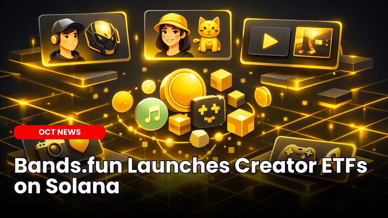 Bands.fun Launches Creator ETFs on Solana
