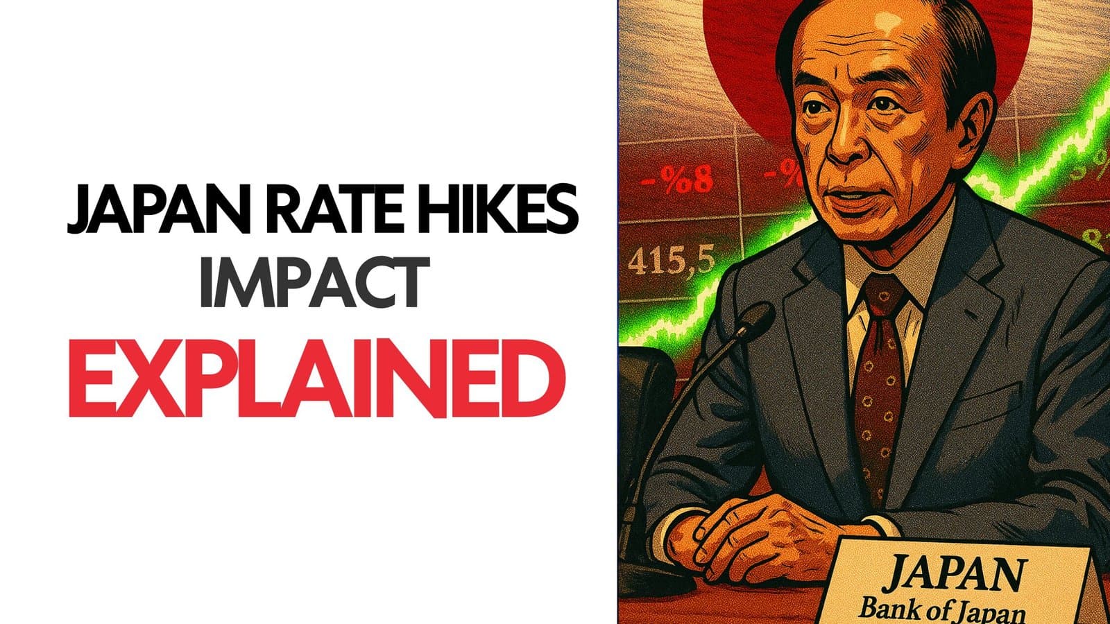 Japan Rate Hike Impact on Crypto Market : Explained image