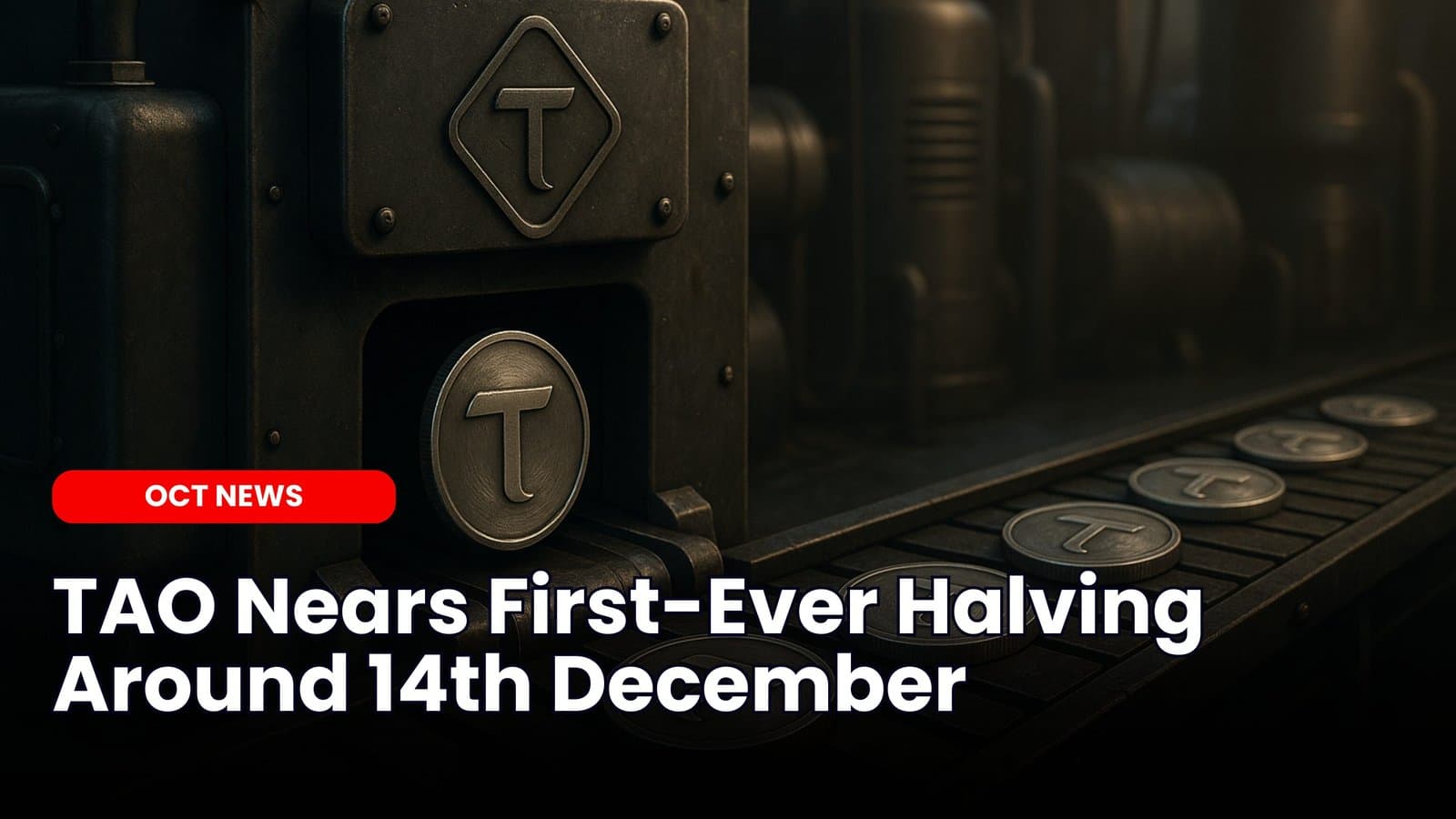 TAO Nears First-Ever Halving Around 14th December