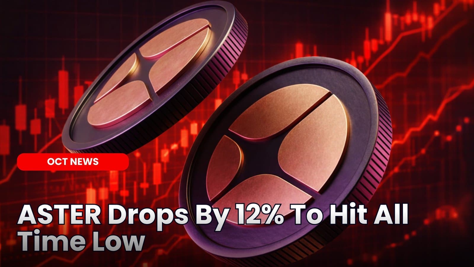 ASTER Drops By 12% To Hit All Time Low image