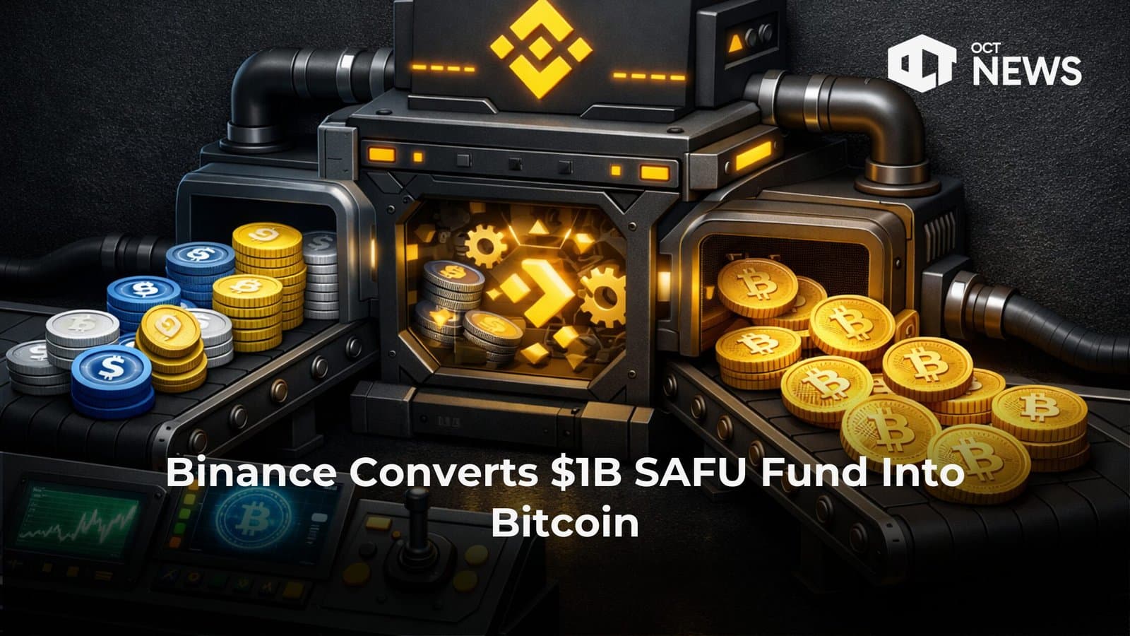 Binance Converts $1B SAFU Fund Into Bitcoin image