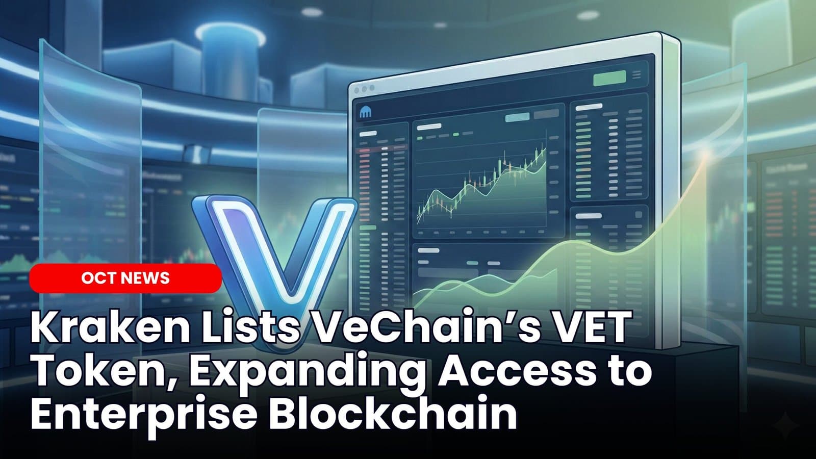 Kraken Lists VeChain’s VET Token