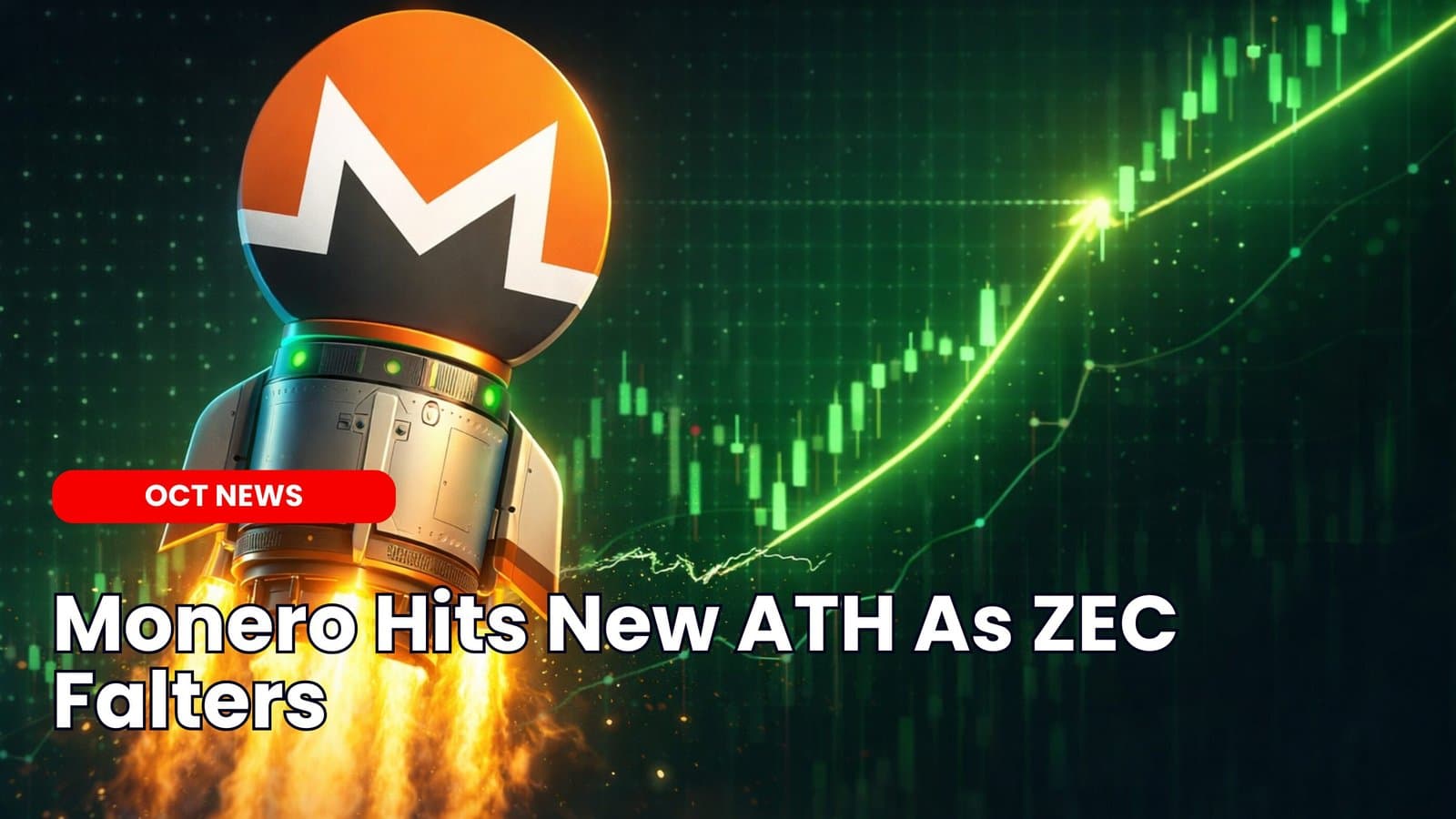 Monero Hits New All Time High As ZEC Falters