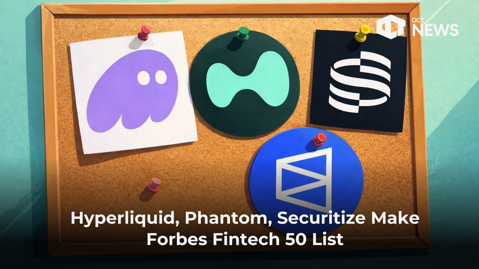 Hyperliquid, Phantom, Securitize Make Forbes Fintech 50 List image