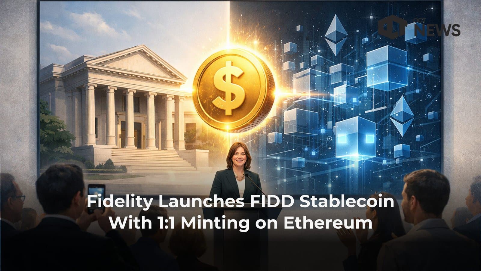 Fidelity Launches FIDD Stablecoin With 1:1 Minting on Ethereum image
