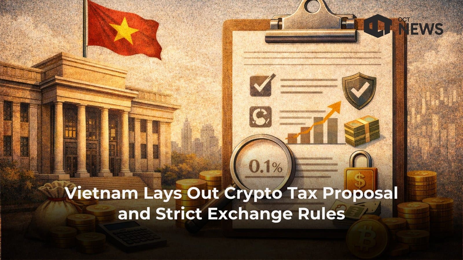 Vietnam Lays Out Crypto Tax Proposal and Strict Exchange Rules image