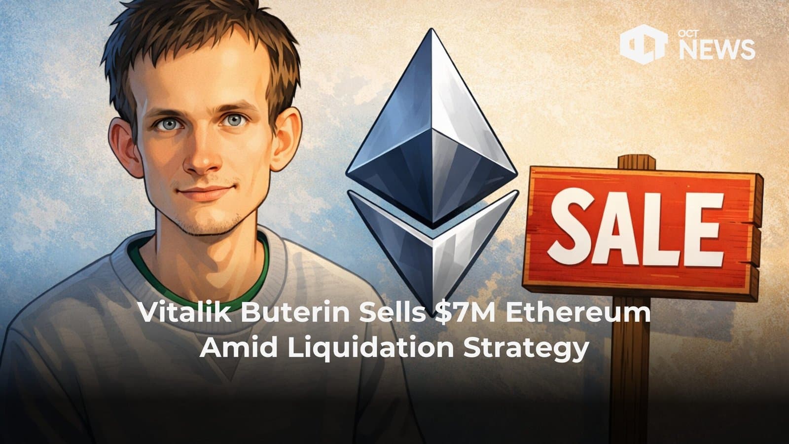 Vitalik Buterin Sells $7M Ethereum Amid Liquidation Strategy image
