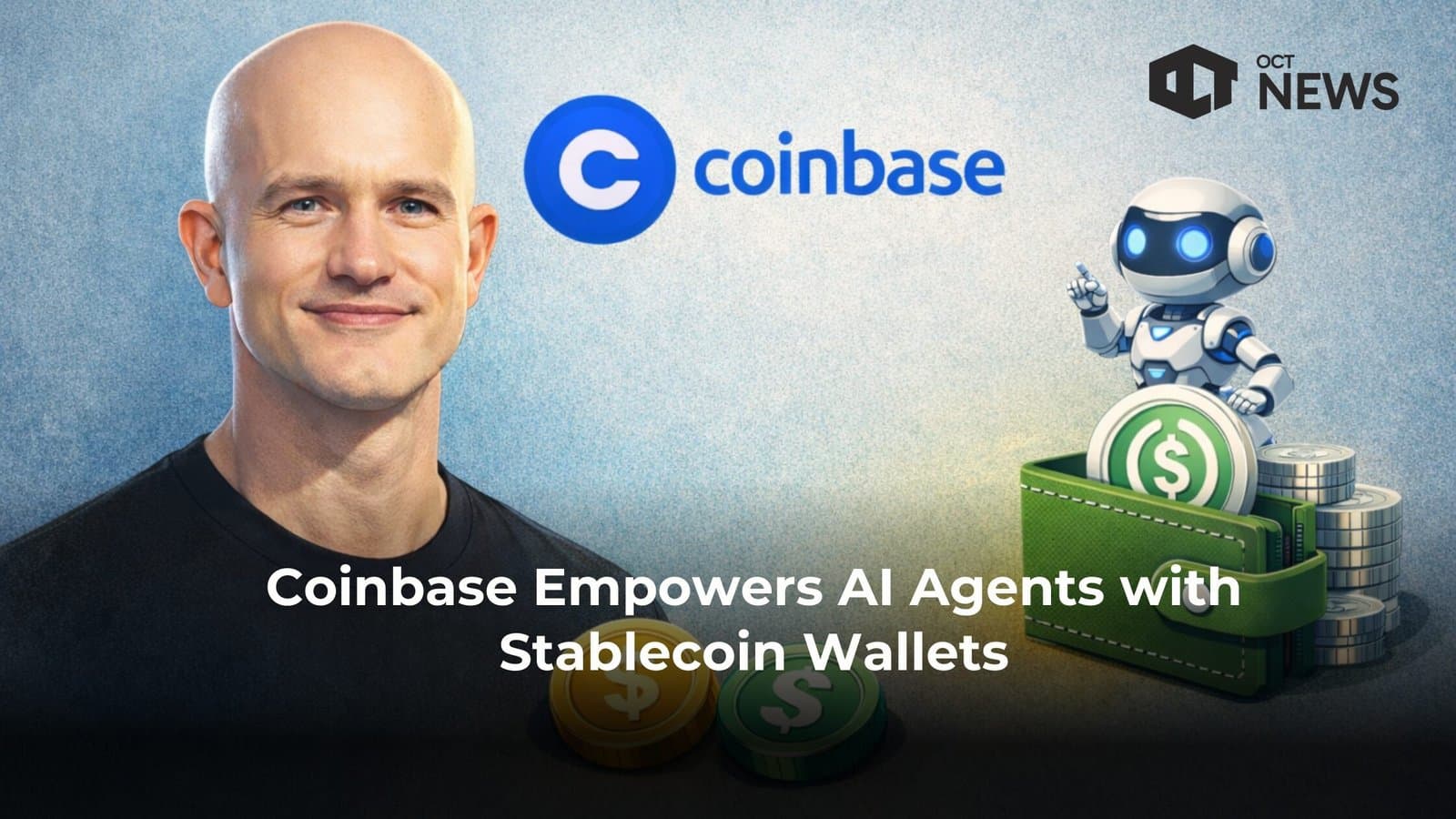 Coinbase Empowers AI Agents with Stablecoin Wallets image