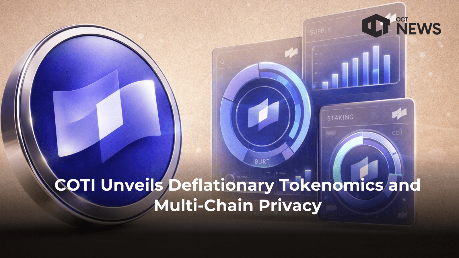 COTI Unveils Deflationary Tokenomics and Multi-Chain Privacy