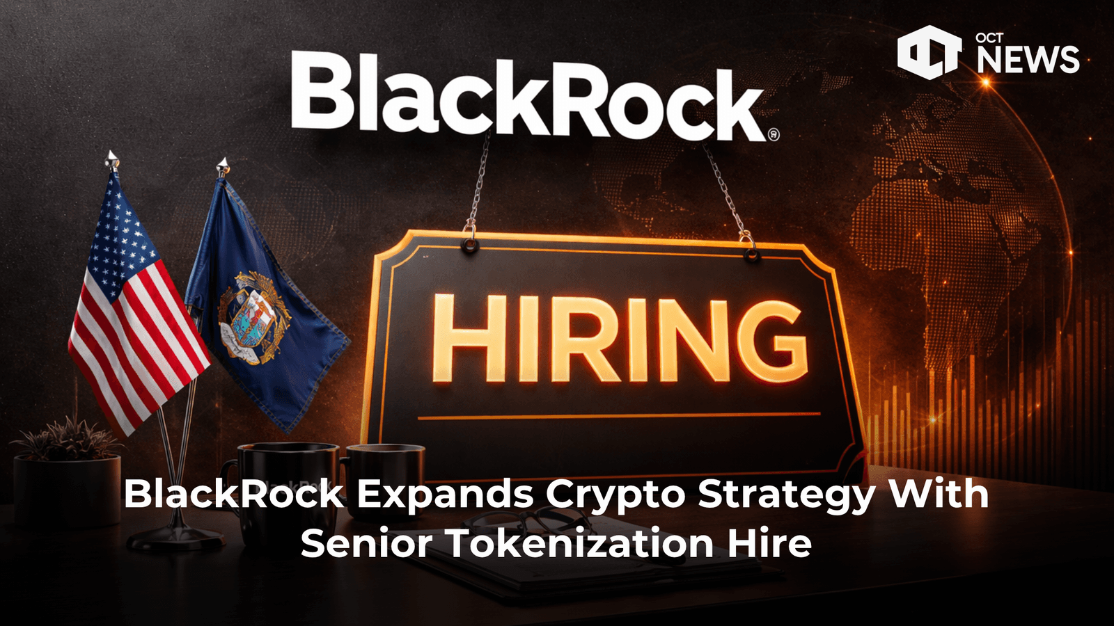 BlackRock Expands Crypto Strategy With Senior Tokenization Hire image