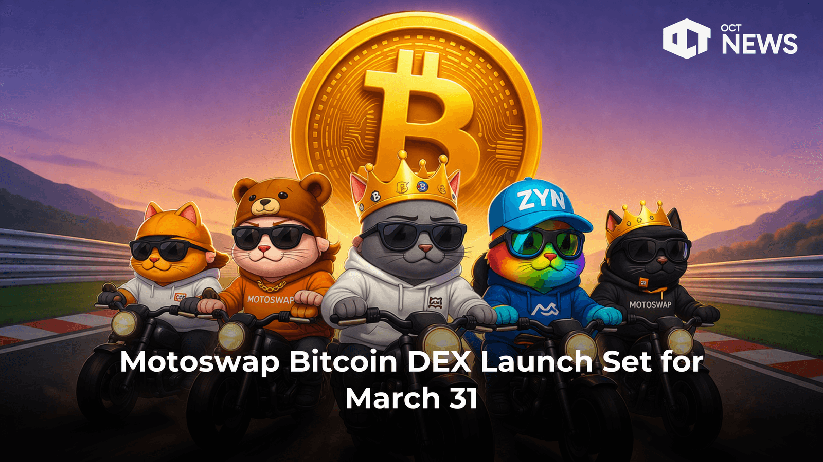 Motoswap Bitcoin DEX Launch Set for March 31 image