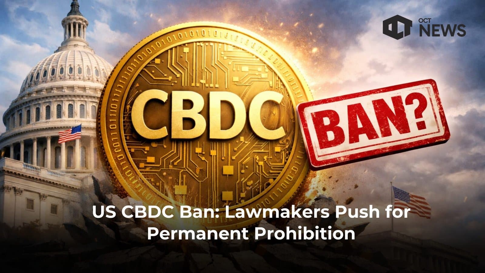 US CBDC Ban: Lawmakers Push for Permanent Prohibition