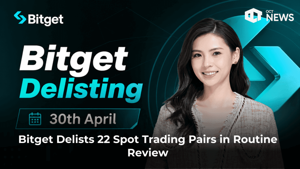 Bitget Delists 22 Spot Trading Pairs in Routine Review image