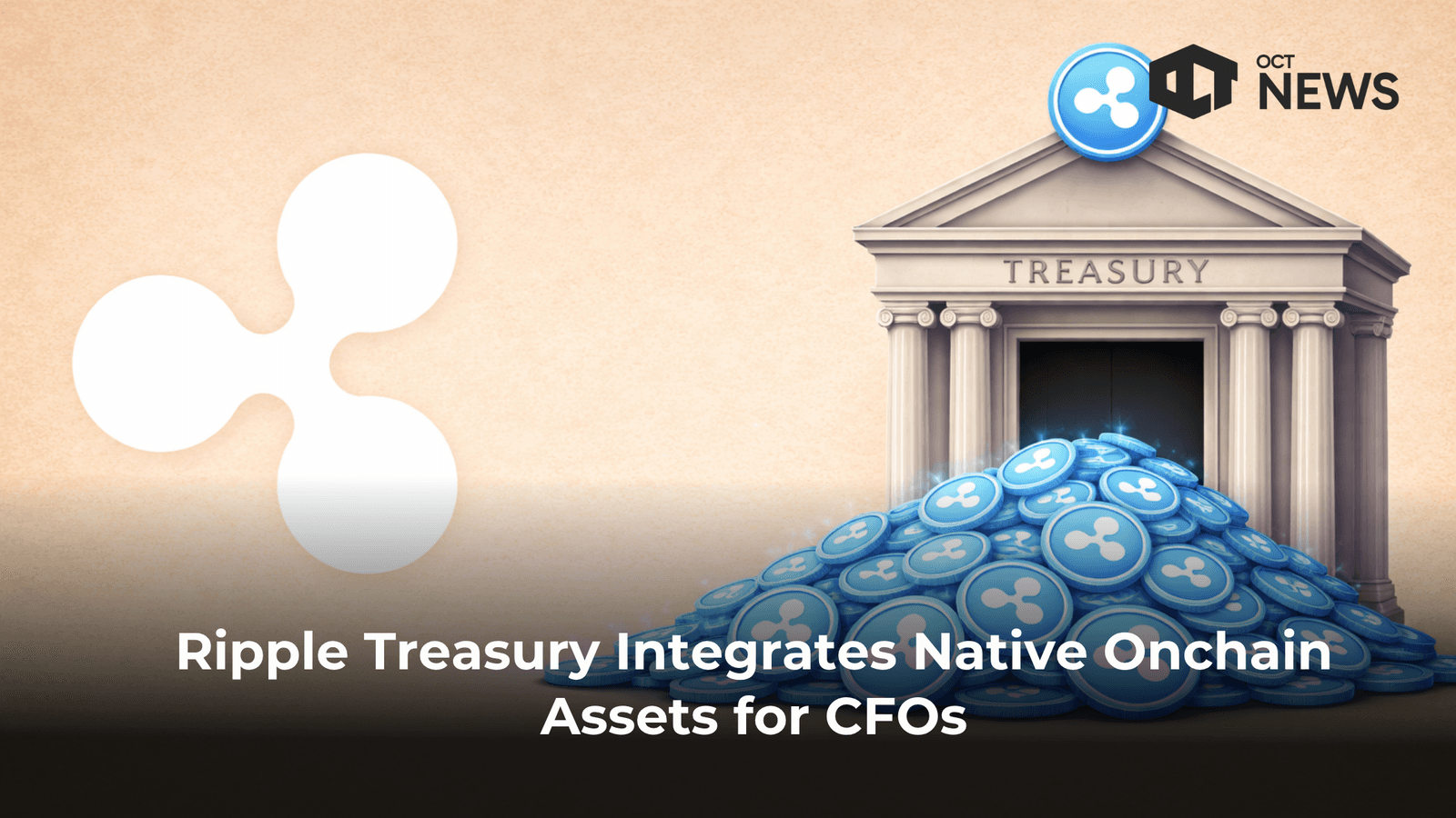 Ripple Treasury Integrates Native Onchain Assets for CFOs image