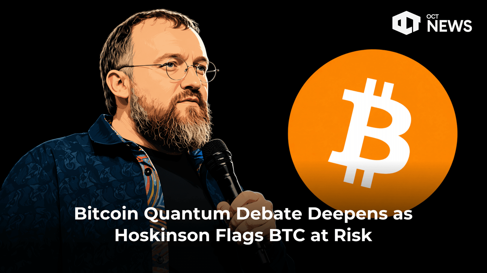 Bitcoin Quantum Debate Deepens as Hoskinson Flags BTC at Risk image