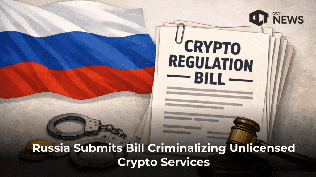 Russia Submits Bill Criminalizing Unlicensed Crypto Services image