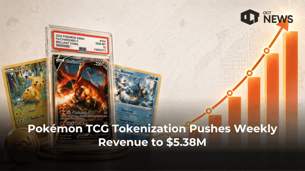 Pokémon TCG Tokenization Pushes Weekly Revenue to $5.38M image