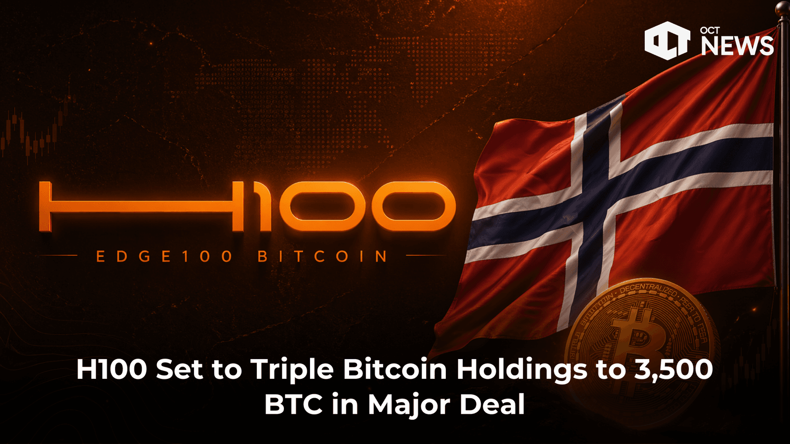 H100 Set to Triple Bitcoin Holdings to 3,500 BTC in Major Deal