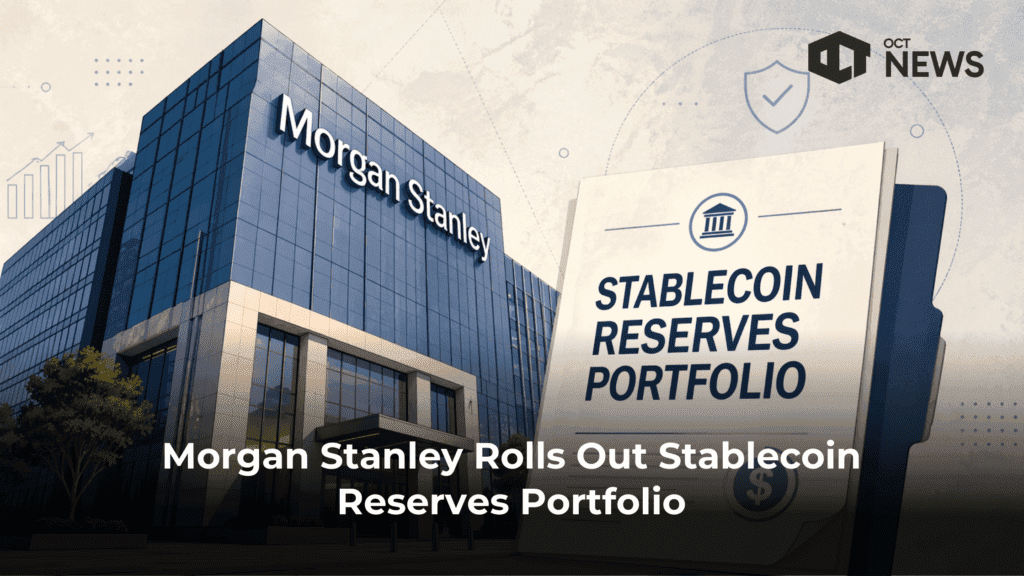 Morgan Stanley Rolls Out Stablecoin Reserves Portfolio image