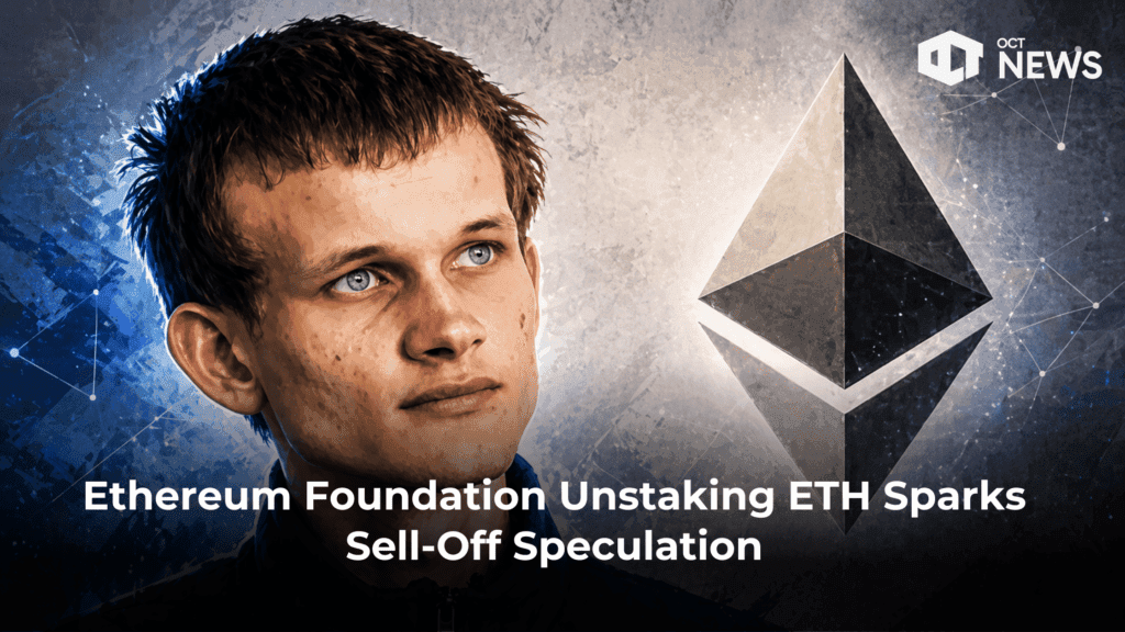 Ethereum Foundation Unstaking ETH Sparks Sell-Off Speculation image