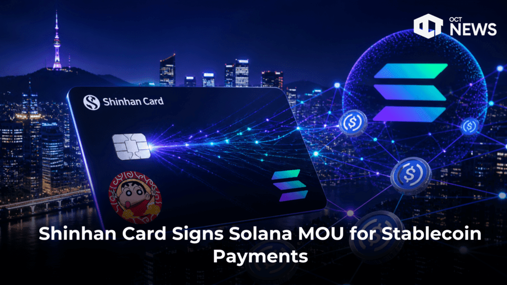 Shinhan Card Signs Solana MOU for Stablecoin Payments image