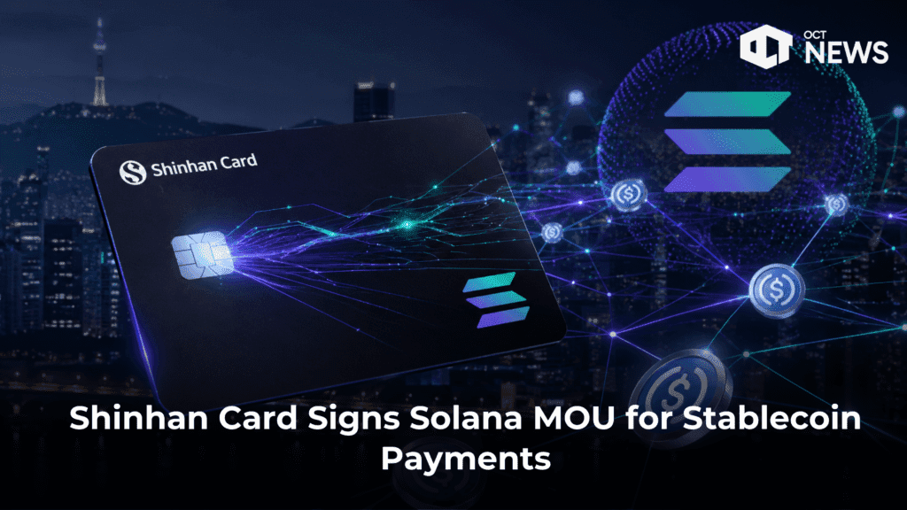 Shinhan Card Signs Solana MOU for Stablecoin Payments image