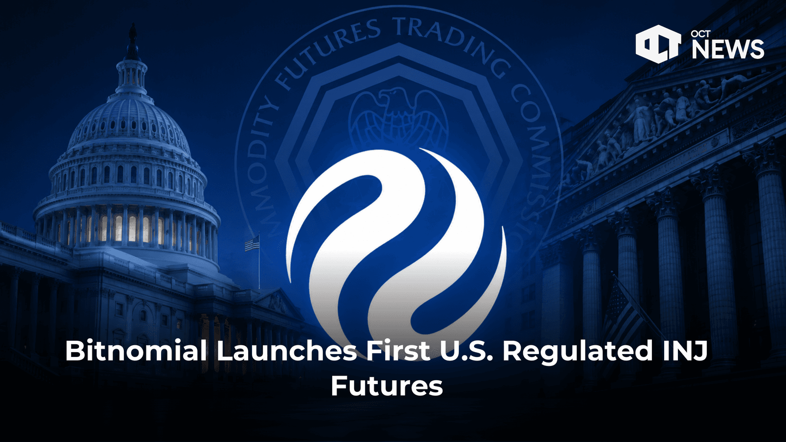 Bitnomial Launches First U.S. Regulated INJ Futures