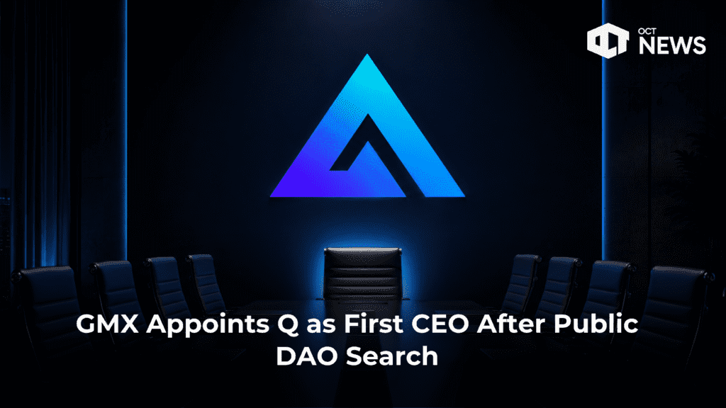 GMX Appoints Q as First CEO After Public DAO Search image