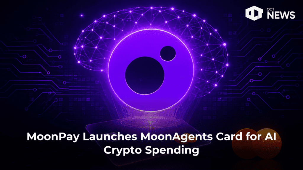MoonPay Launches MoonAgents Card for AI Crypto Spending image