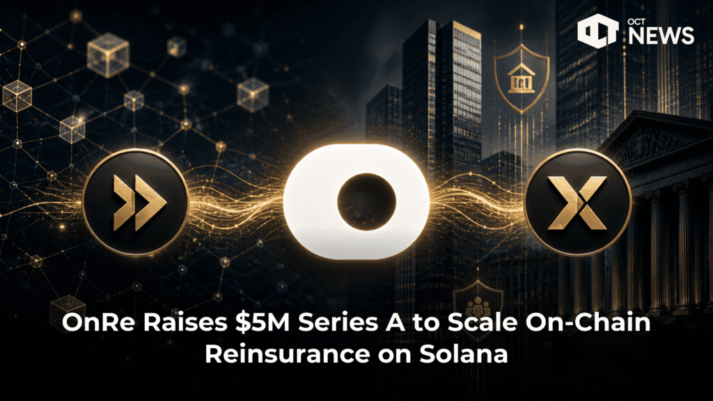 OnRe Raises $5M Series A to Scale On-Chain Reinsurance on Solana image