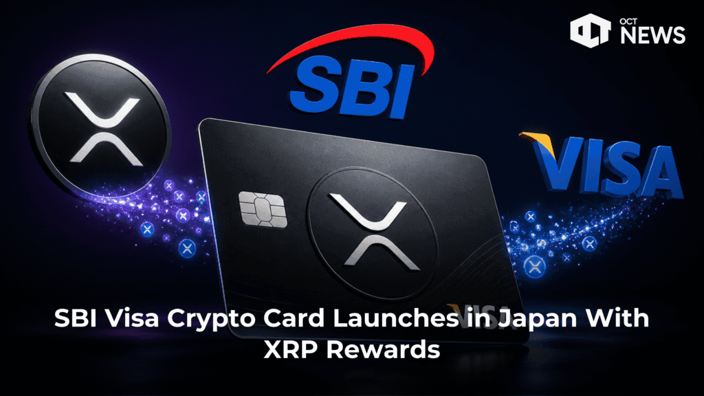 SBI Visa Crypto Card Launches in Japan With XRP Rewards image