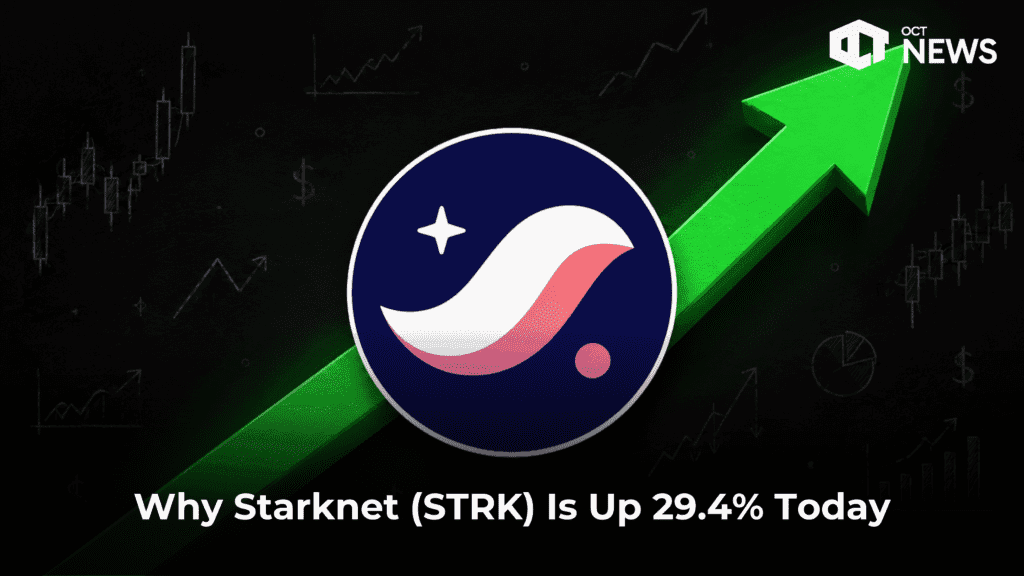 Why Starknet (STRK) Is Up 29.4% Today image