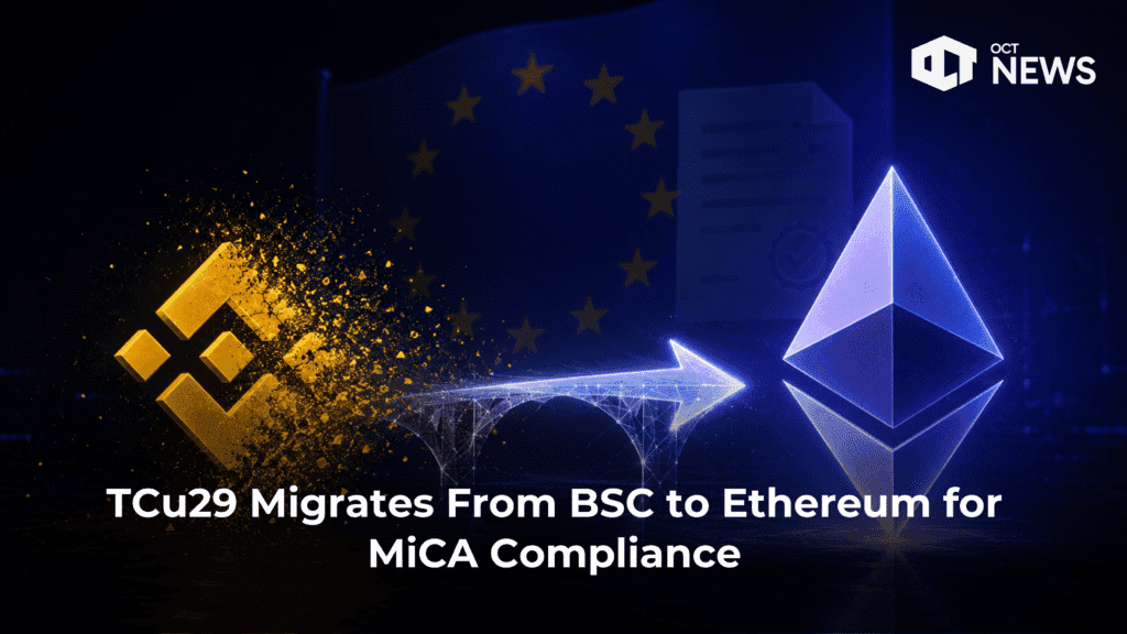 TCu29 Migrates From BSC to Ethereum for MiCA Compliance image