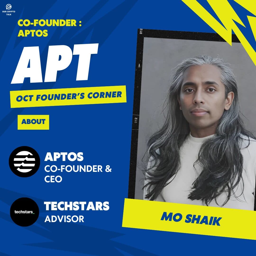 Founder’s Corner APT : Mo Shaik