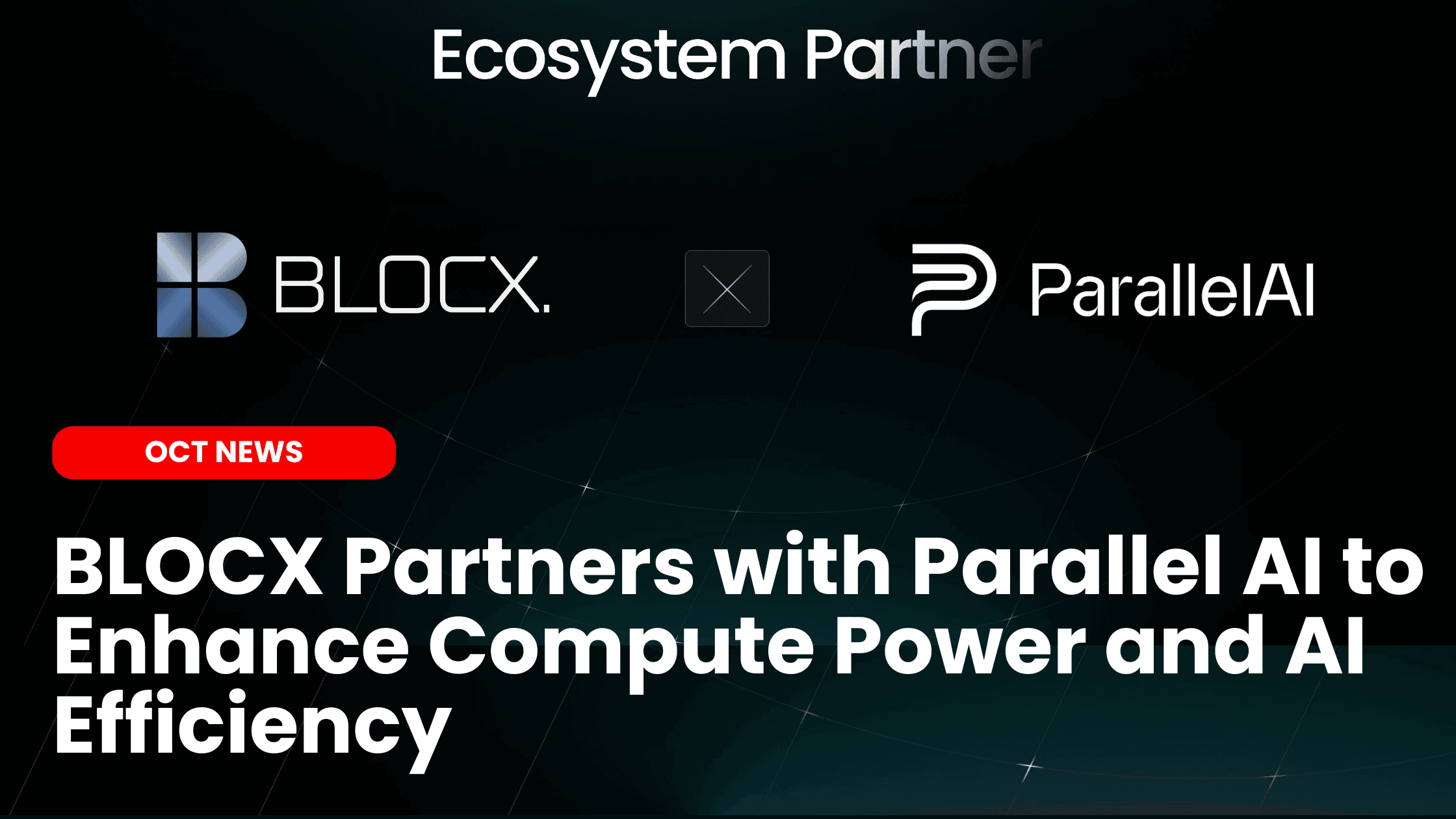 BLOCX Partners with Parallel AI to Boost Compute Power