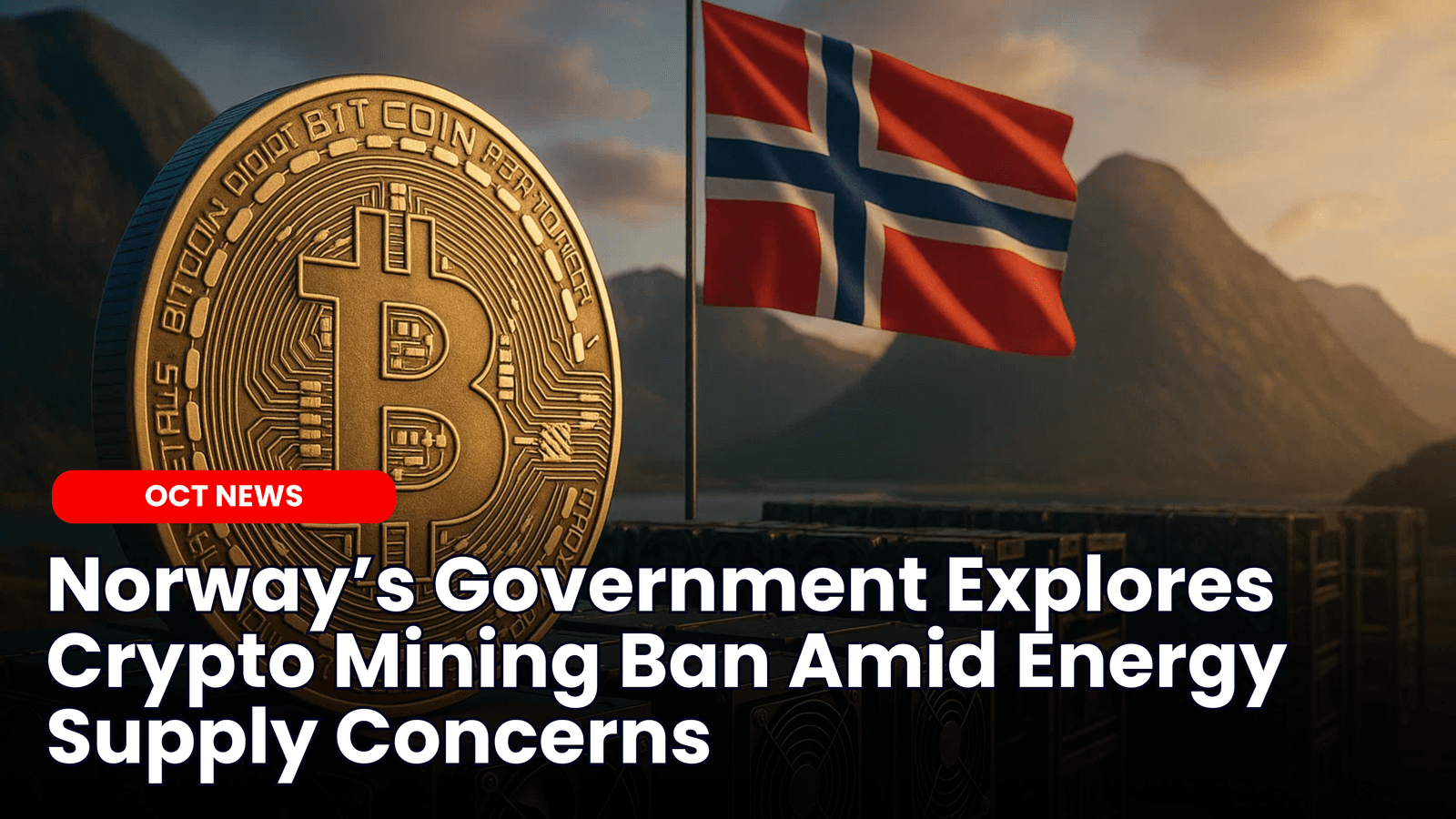 Norway’s Government Explores Crypto Mining Ban Amid Energy Supply Concerns image
