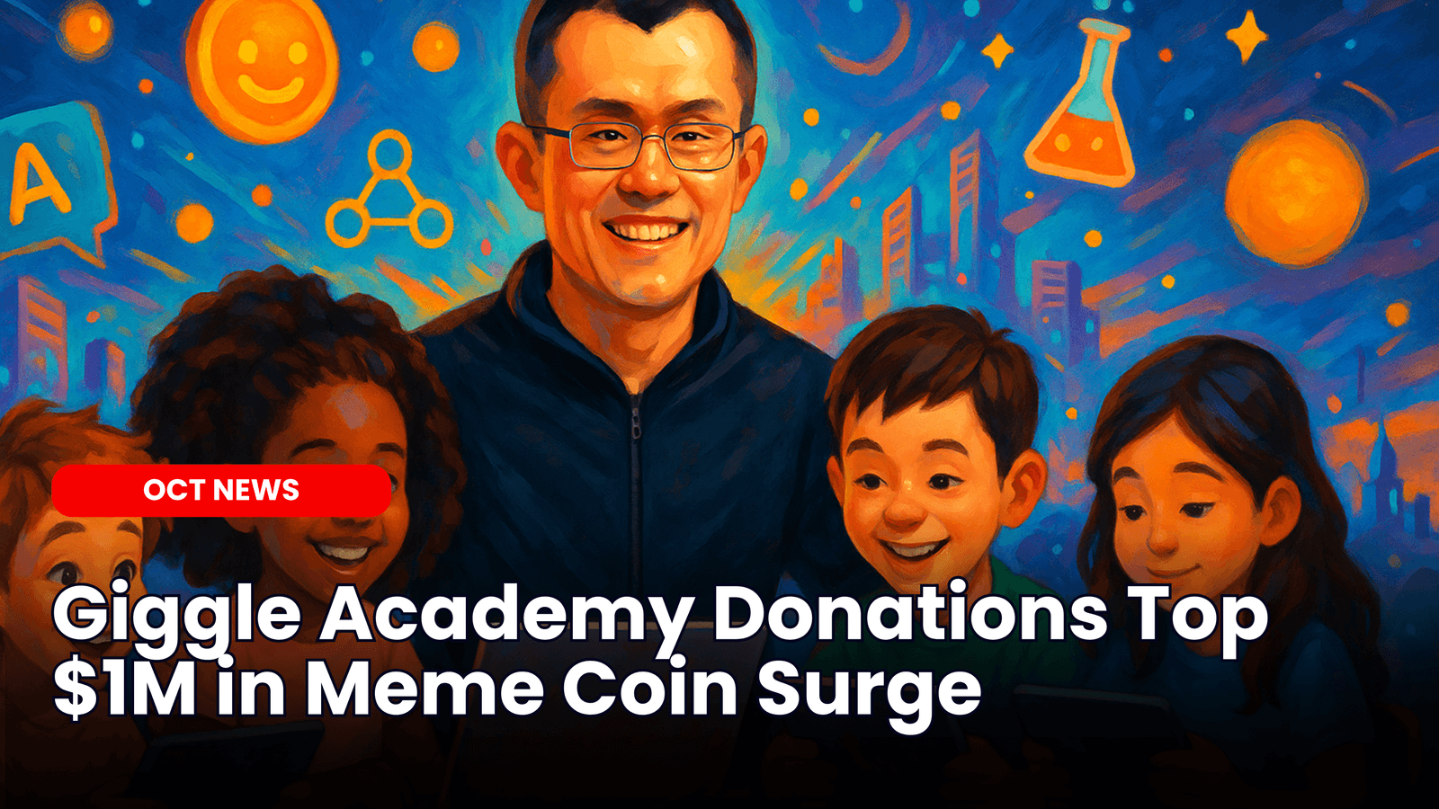 Giggle Academy Donations Top $1M in Meme Coin Surge image