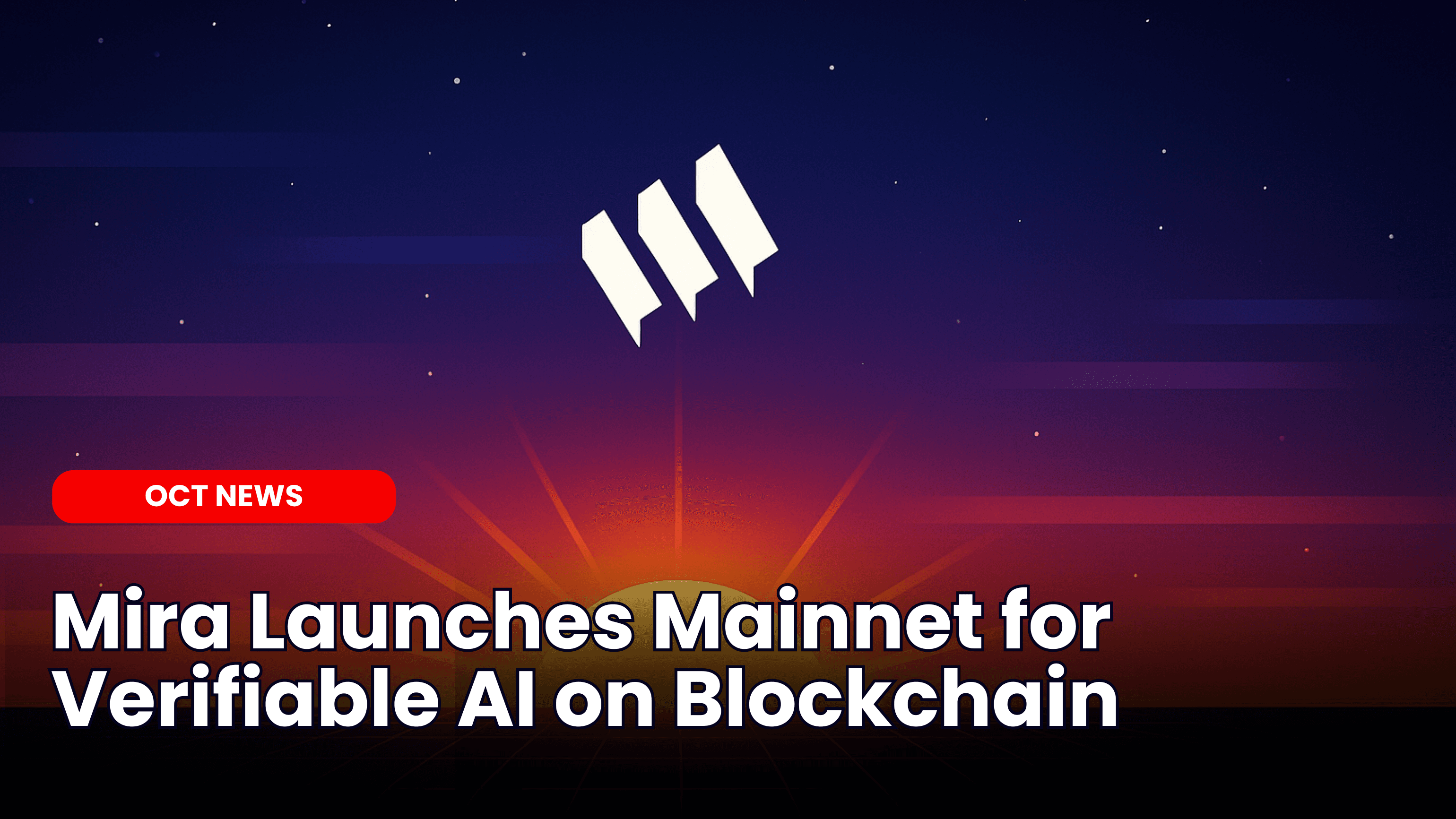 Mira Launches Mainnet for Verifiable AI on Blockchain